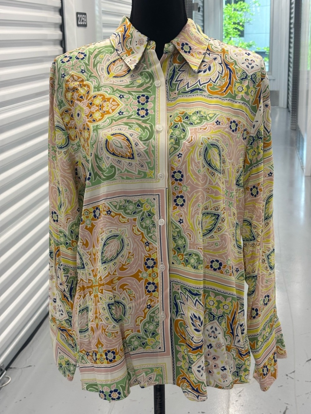Sanctuary Pastel Floral Multi-Color Rayon Top - Picture 2 of 14